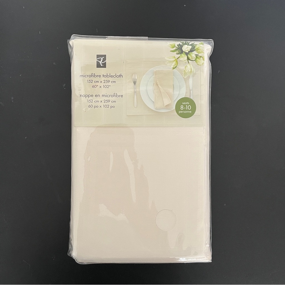 Brand New Microfibre tablecloth